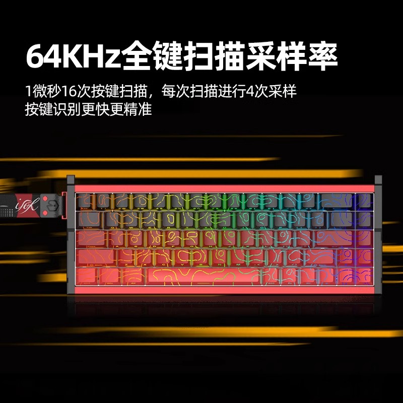 Esports Gaming Uk - Keyboard Mekanik Custom Baru IROK MG68