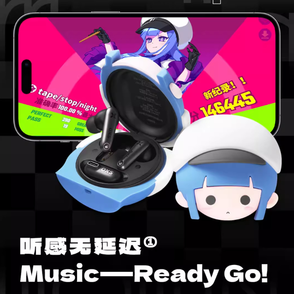 Esports Gaming Brands - OXS T1 Earphone Gaming Nirkabel Esports