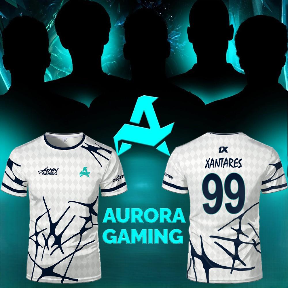 Esports Gaming Team - Kaos Jersey Tim Esports Aurora Gaming