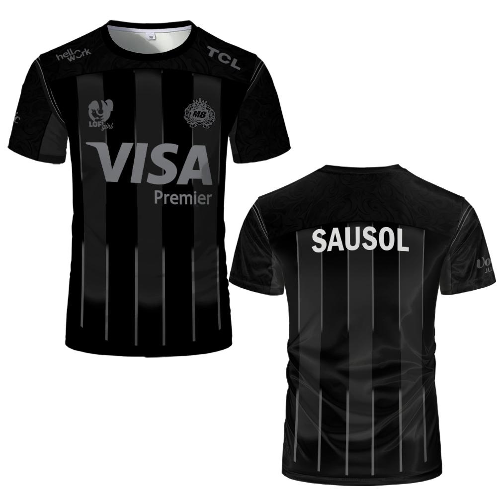 Kaos Lengan Pendek Bertema Tim - Esports Gaming Logos ulasan dan harga